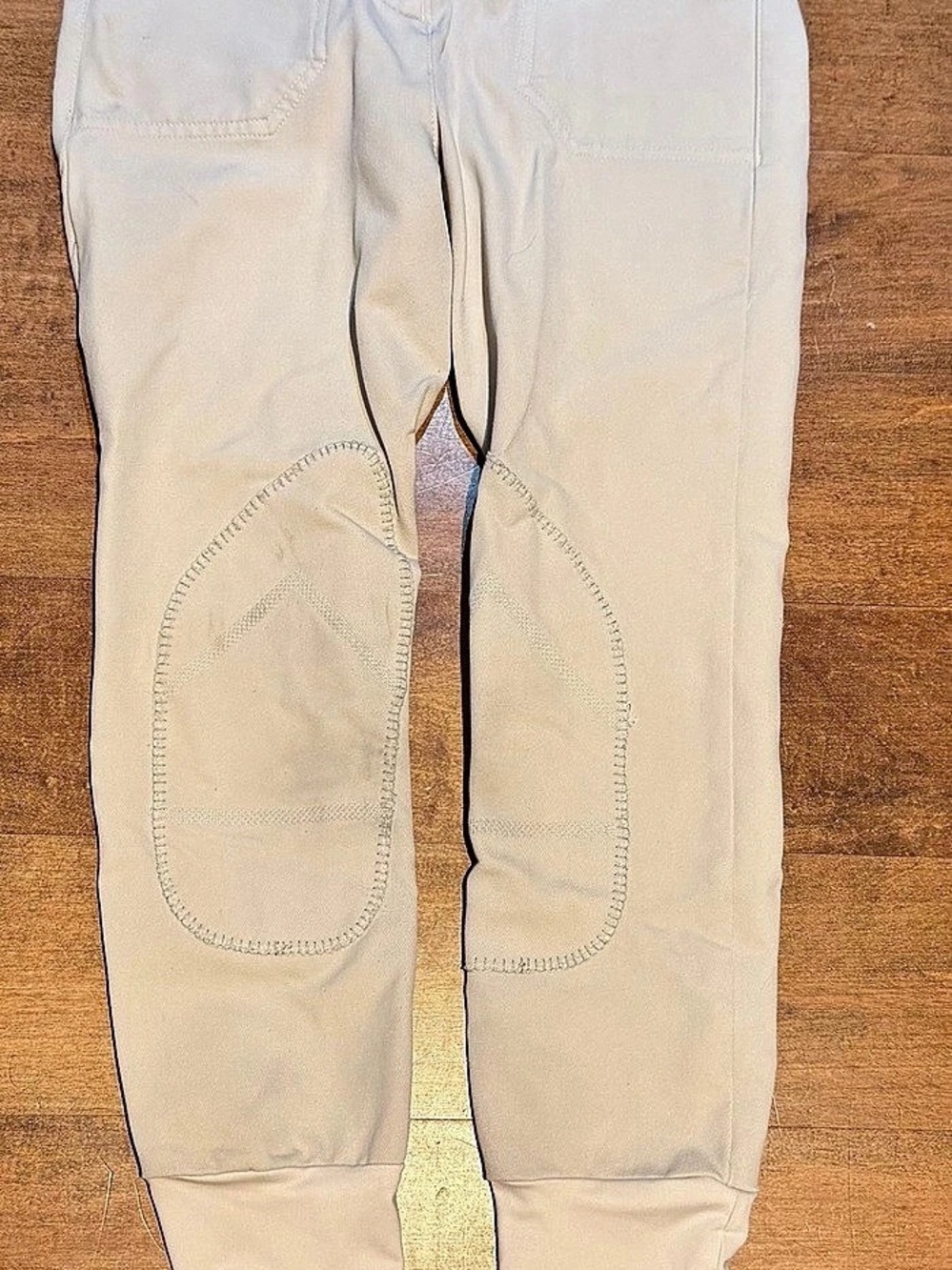 Animo White Medium Rise Riding Breeches -Size 32